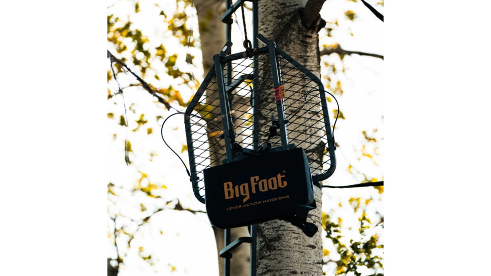 Rivers Edge Treestands Big Foot Original Hang-on Stand, Black RE555