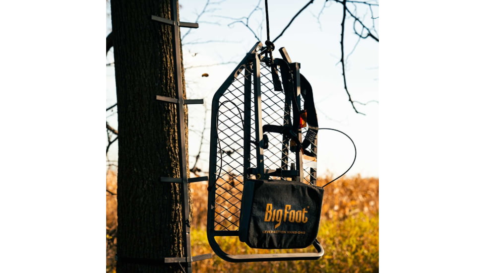 Rivers Edge Treestands Big Foot Traveler Hang-on Stand, Black, RE553