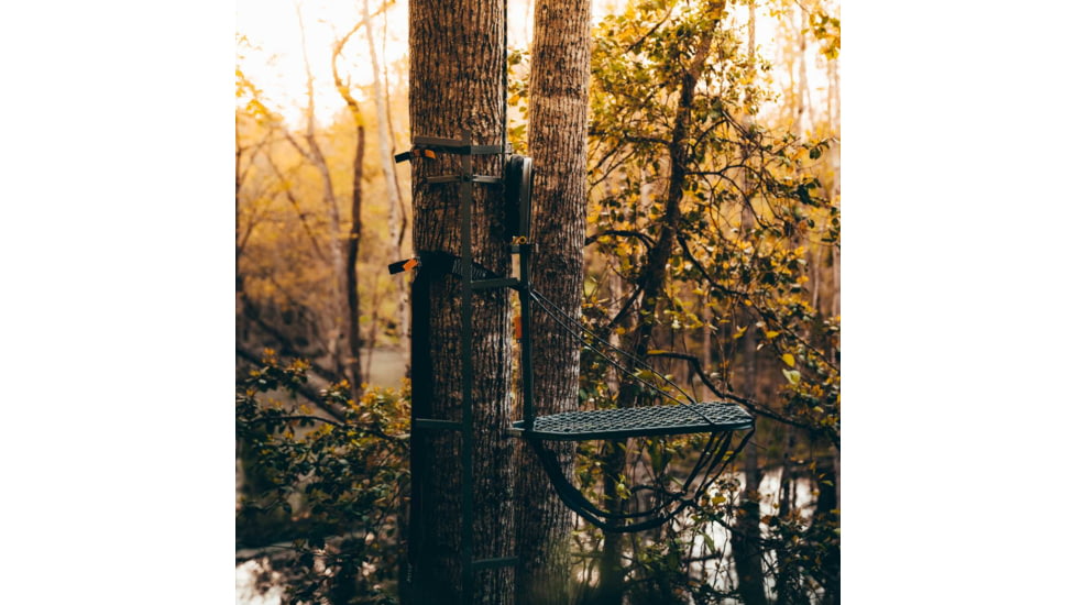 Rivers Edge Treestands Big Foot Traveler Hang-on Stand, Black, RE553