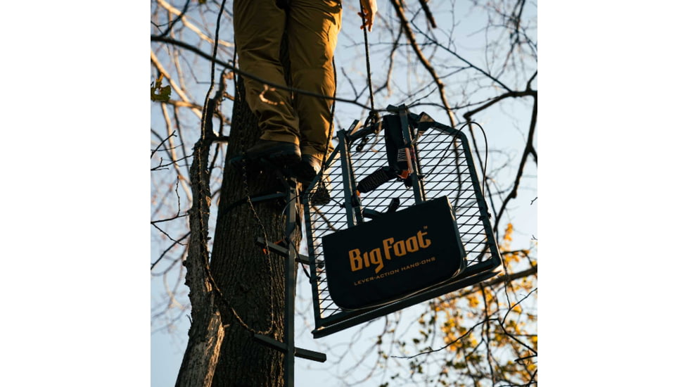 Rivers Edge Treestands Big Foot XL Classic Hang-on Stand, Black RE554