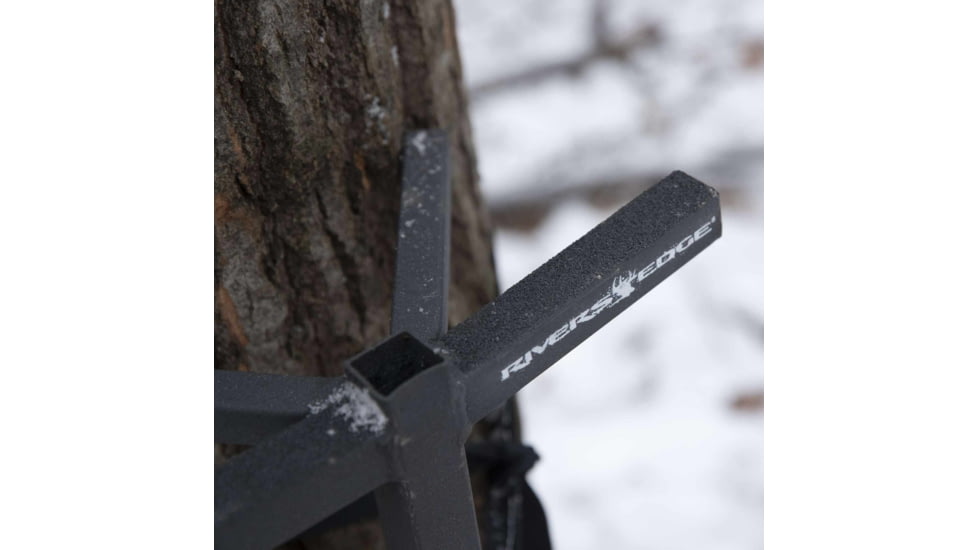 Rivers Edge Treestands Big Foot XL Hang-on Stand, Black RE551