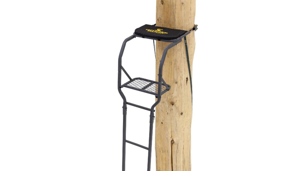 Rivers Edge Treestands Classic Ladder Stand, Black RE646