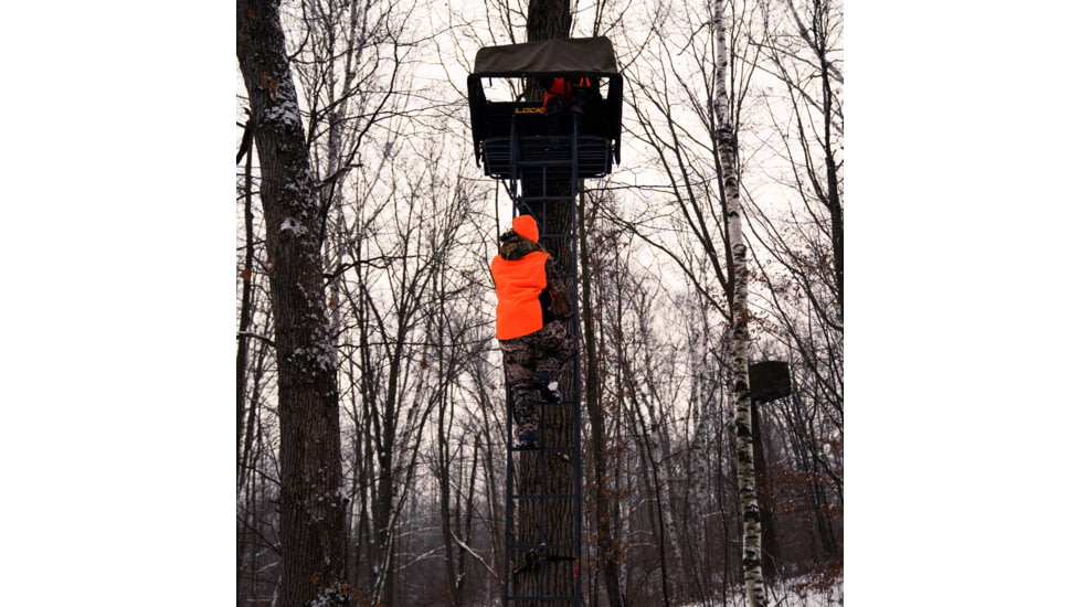Rivers Edge Treestands Concealment Lockdown Kit, 2-Man, Olive Tan, LD702