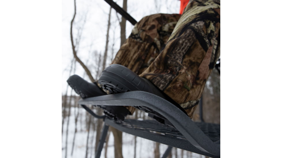 Rivers Edge Treestands Jumbo Jack Ladder Stand, Rivers Edge Grey, 1-Person, RE658