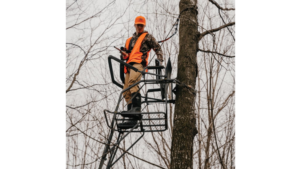 Rivers Edge Treestands Jumbo Jack - LS Treestand, Black, 19, RE676