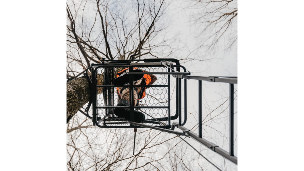 Rivers Edge Treestands Jumbo Jack - LS Treestand, Black, 19, RE676