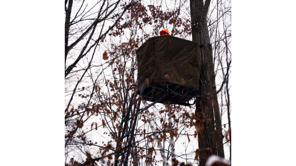 Rivers Edge Treestands Ladder 360 Lockdown, Black, 21 Foot, LD204