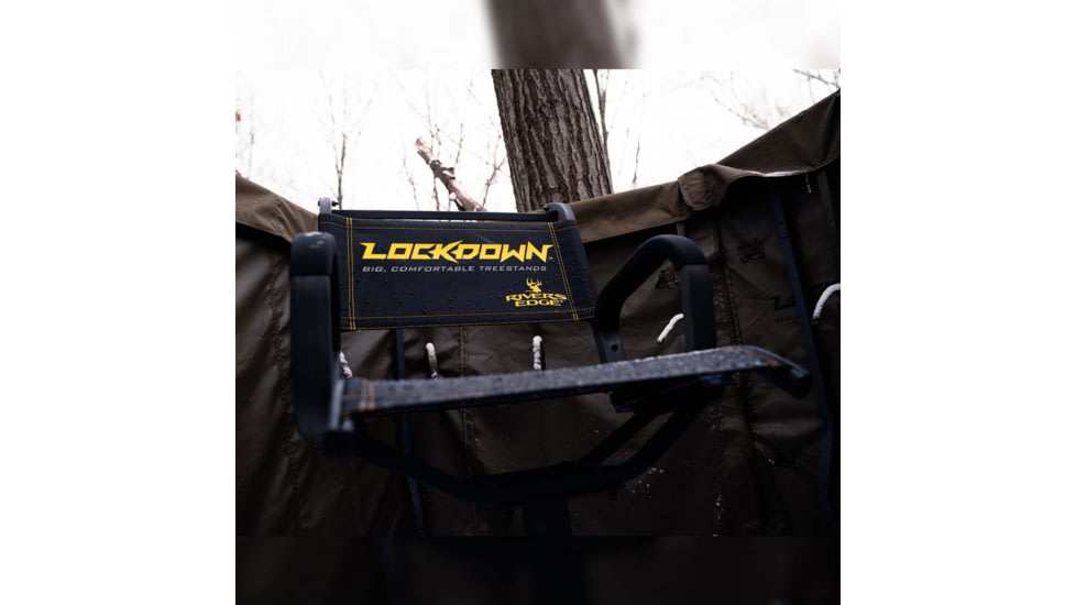 Rivers Edge Treestands Ladder 360 Lockdown, Black, 21 Foot 1-Man, LD204