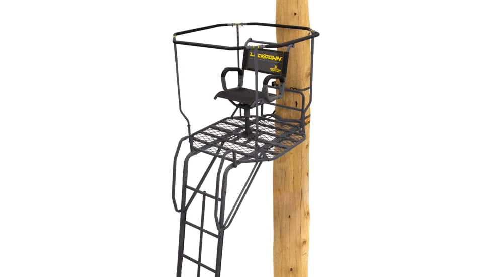Rivers Edge Treestands Ladder 360 Lockdown, Black, 21 Foot, LD204