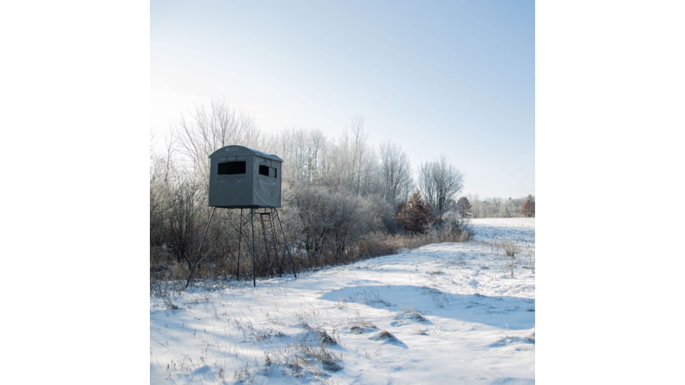 Rivers Edge Treestands Landmark 10 Tower, Black, 10 ft, LM623