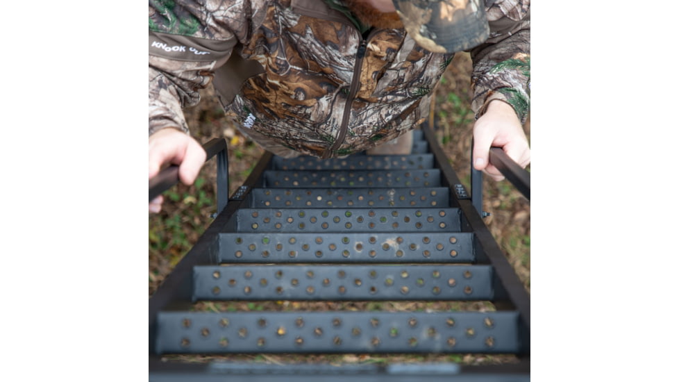 Rivers Edge Treestands Landmark 10 Tower, Black, 10 ft, LM623