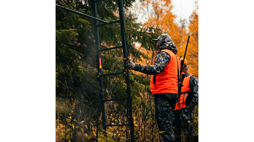 Rivers Edge Treestands Lockdown 2-Man Treestand, Black, 811603010194