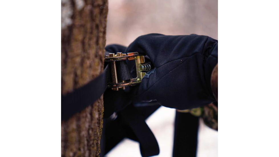 Rivers Edge Treestands Lounger Tree Seat, Black/Camo, RE761