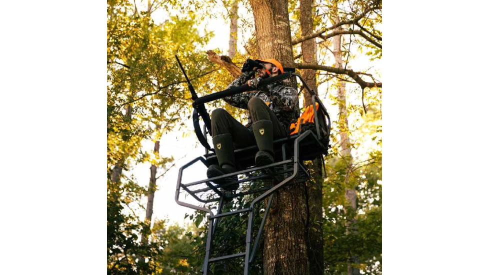 Rivers Edge Treestands Padded Backstraps, Black RE782