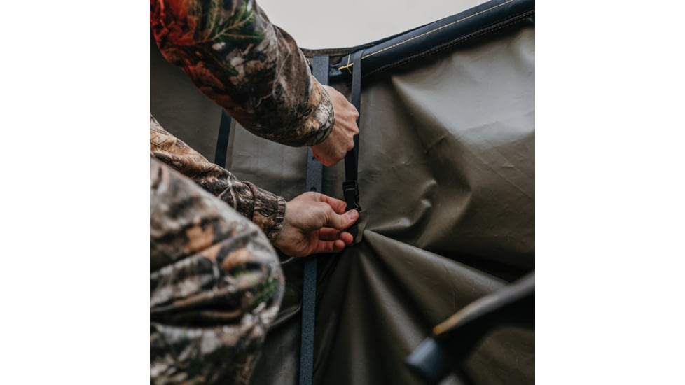 Rivers Edge Treestands Quad Pod Concealment Kit, Black, RE795