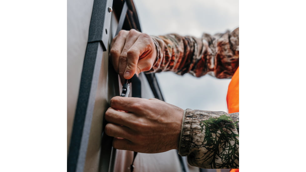 Rivers Edge Treestands Quad Pod Concealment Kit, Black, RE795