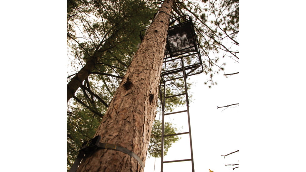 Rivers Edge Treestands Relax 2-Man - LS Treestand, Black, 16ft 10in, RE673