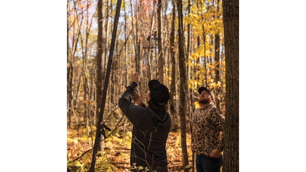 Rivers Edge Treestands Retreat - LS Treestand, Black, 17ft 11in, RE670