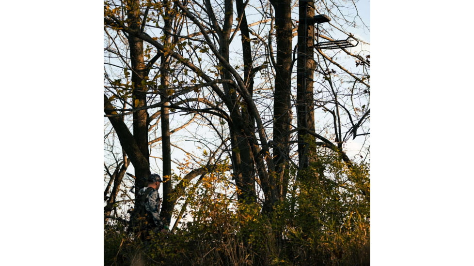Rivers Edge Treestands Standard 2-man Ladder Stand, Black RE640