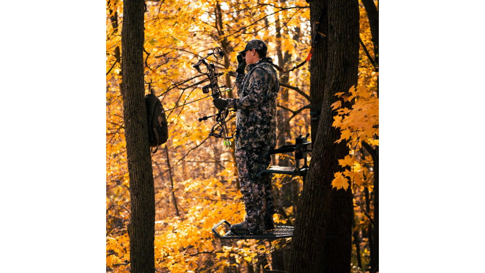Rivers Edge Treestands Syct 2-Man Ladder Stand, Black RE642