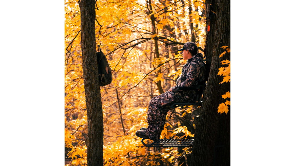 Rivers Edge Treestands Syct 2-Man Ladder Stand, Black RE642