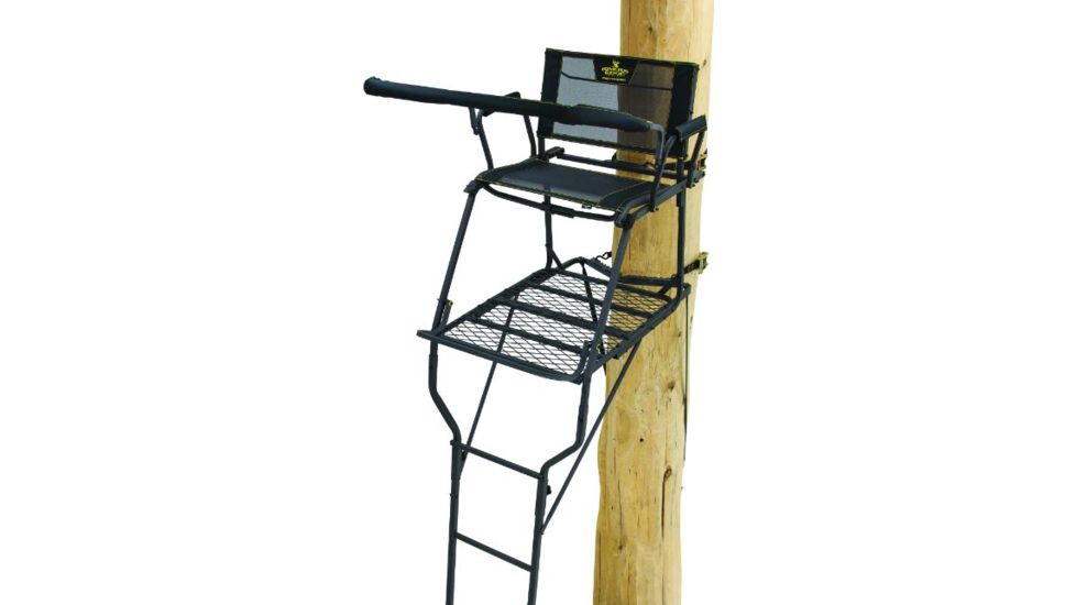 Rivers Edge Treestands Syct Wide Ladder Stand, Black RE644
