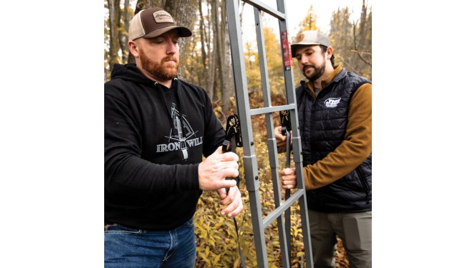 Rivers Edge Treestands Uppercut - LS Treestand, Black, 22ft 3in, RE671