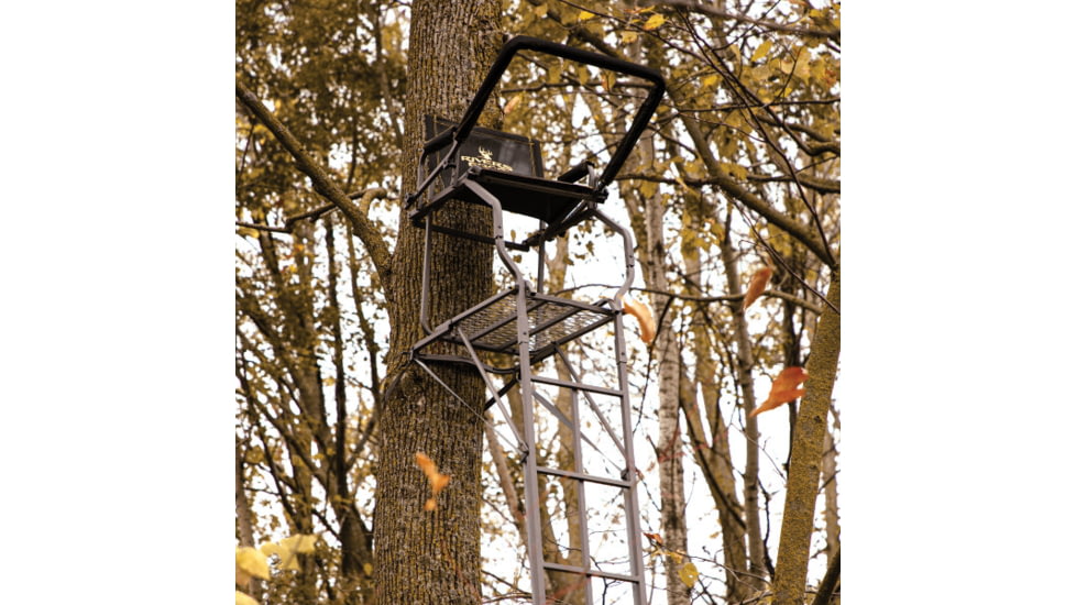 Rivers Edge Treestands Uppercut - LS Treestand, Black, 22ft 3in, RE671