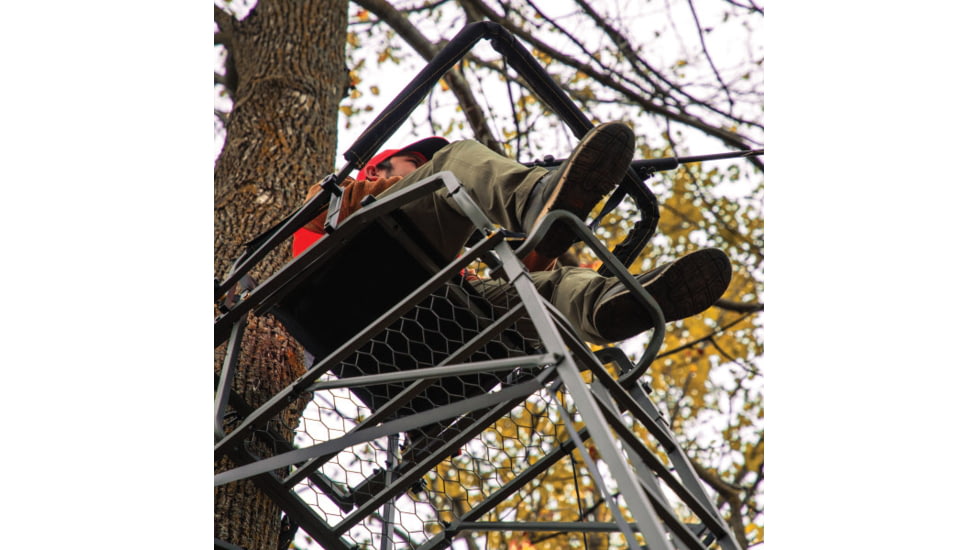 Rivers Edge Treestands Uppercut - LS Treestand, Black, 22ft 3in, RE671