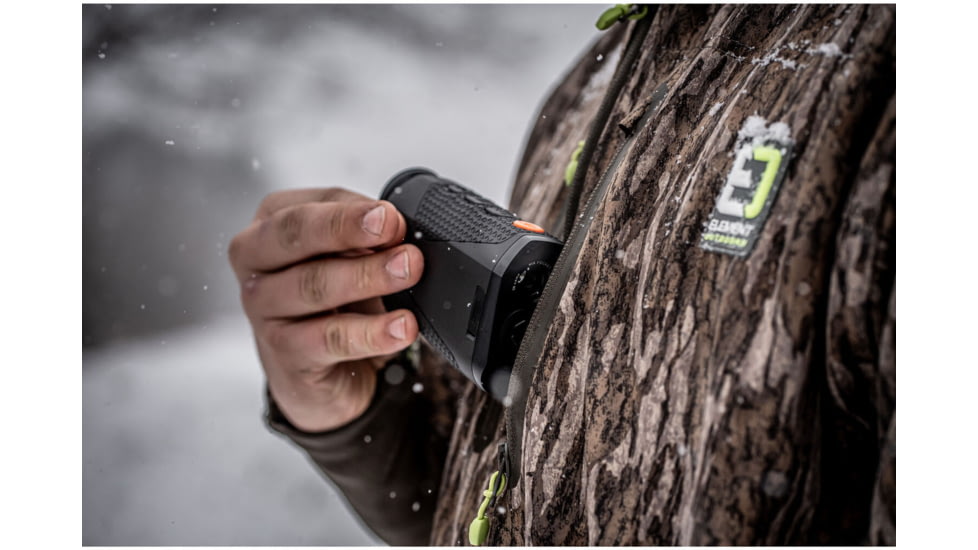 RIX 2x15mm Thermal Imaging Monocular, 50 Hz, 384x288, Black, Small, RIX POCKET K3