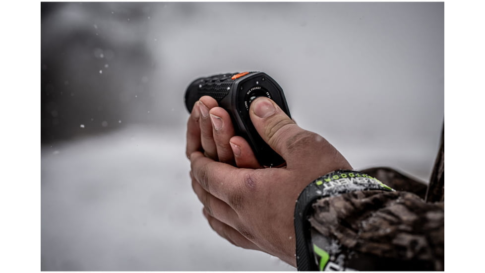 RIX 2x15mm Thermal Imaging Monocular, 50 Hz, 384x288, Black, Small, RIX POCKET K3