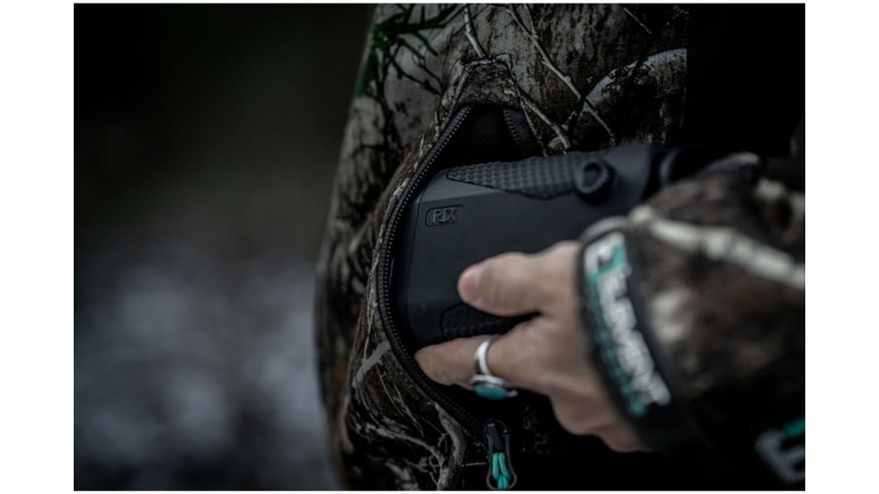 RIX 2x15mm Thermal Imaging Monocular, 50 Hz, 384x288, Black, Small, RIX POCKET K3