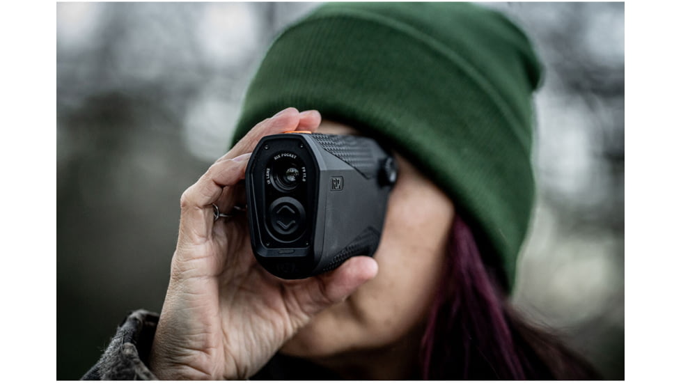 RIX 2x15mm Thermal Imaging Monocular, 50 Hz, 384x288, Black, Small, RIX POCKET K3