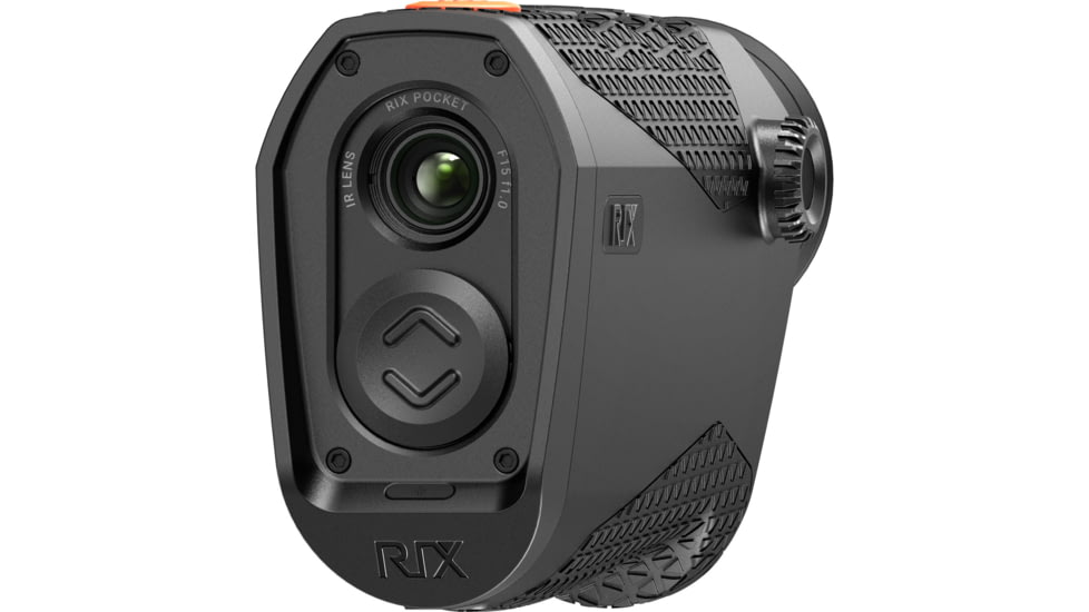 RIX 2x15mm Thermal Imaging Monocular, 50 Hz, 384x288, Black, Small, RIX POCKET K3