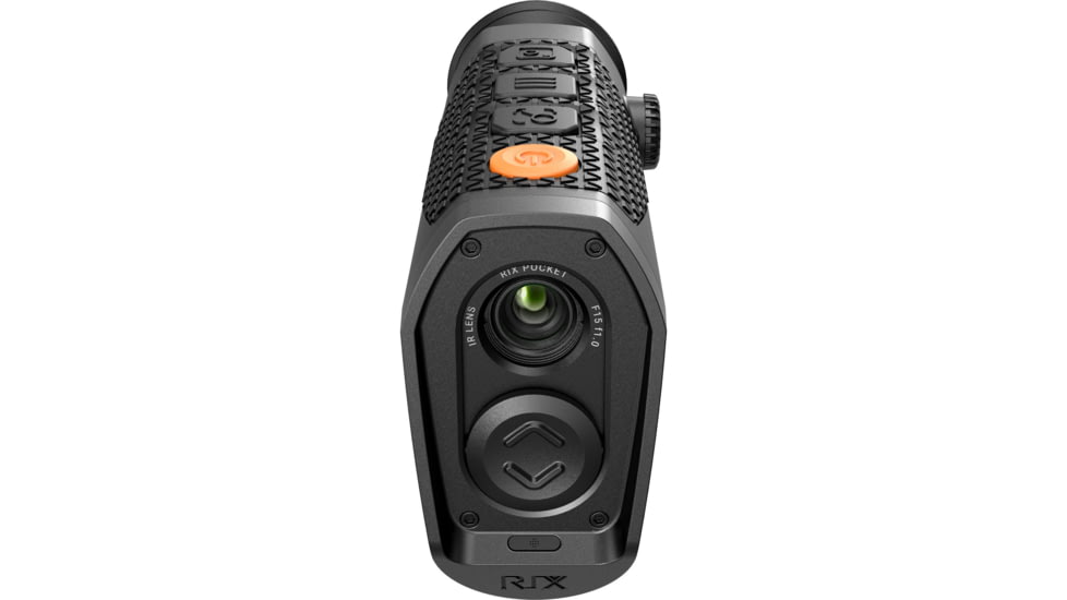 RIX 2x15mm Thermal Imaging Monocular, 50 Hz, 384x288, Black, Small, RIX POCKET K3