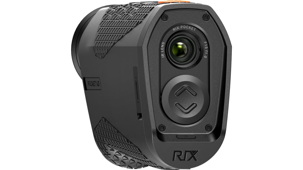 RIX 2x15mm Thermal Imaging Monocular, 50 Hz, 384x288, Black, Small, RIX POCKET K3