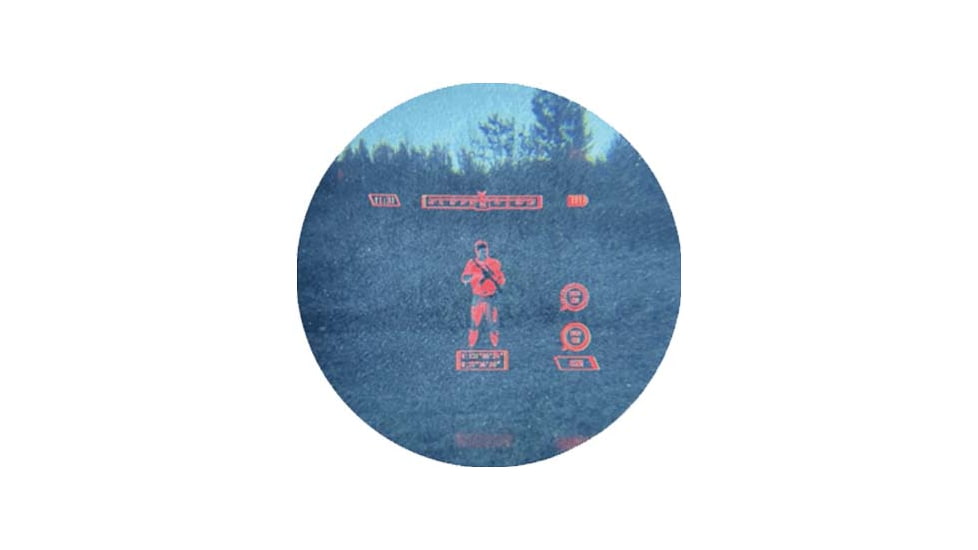 RIX RENV-B 1x25mm Enhanced Night Vision Binoculars, Gen 2+, 64 lp/mm, w/ White Tubes 1400 FOM, Black, Small, RENVBW14