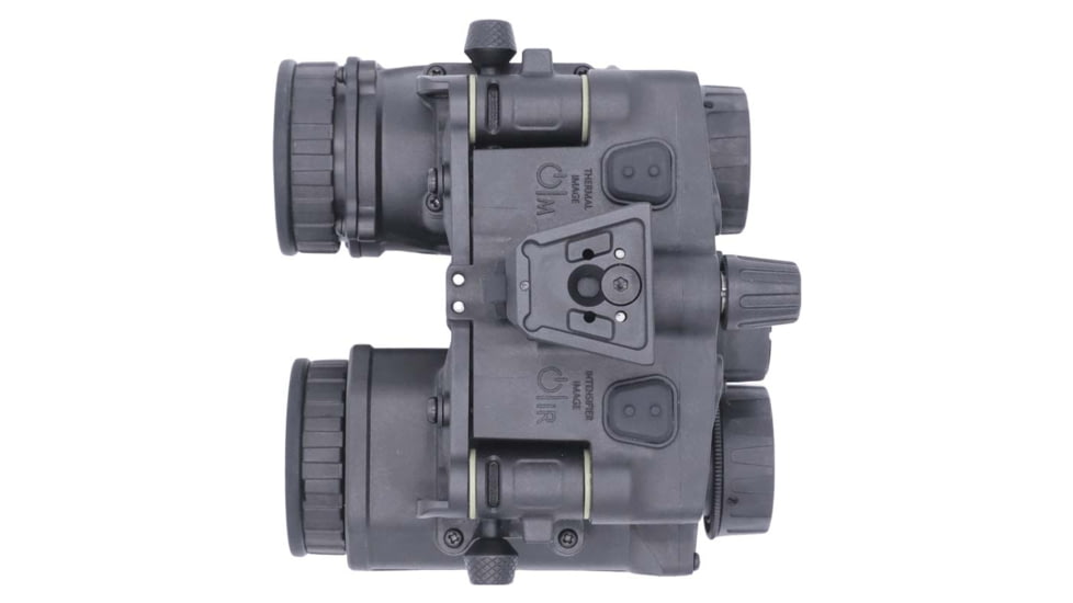 RIX RENV-M 1x25mm Enhanced Night Vision Binocular, Gen 2+, 64 lp/mm, Housing, No Tubes, Black, Small, RENVBN00