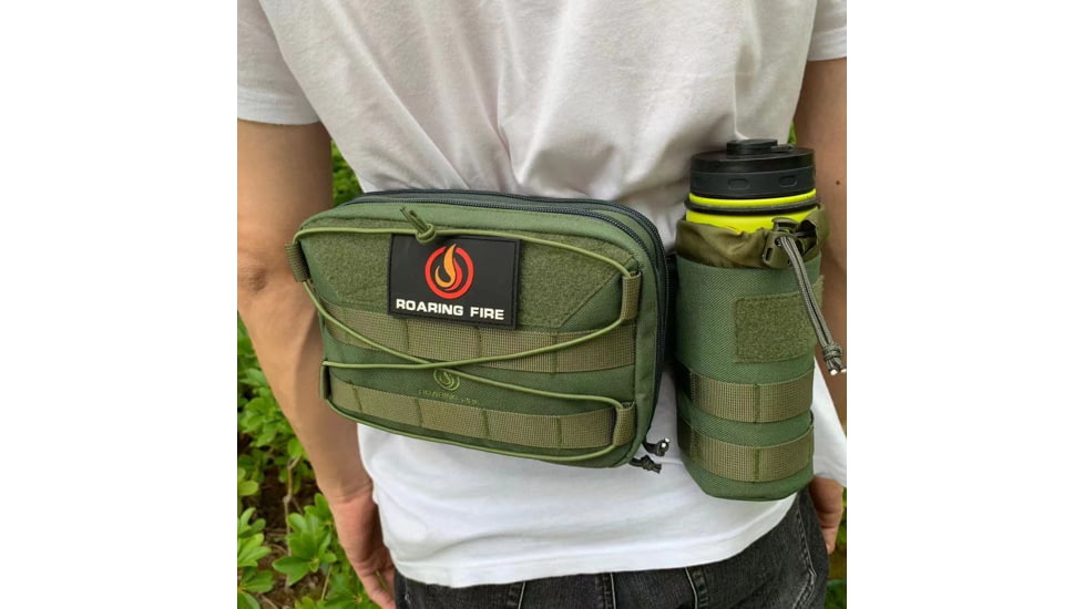 Roaring Fire Blazer Fanny Pack, OD Green, 9.85x6.3x1.97 inch, RF-Fannypack-OD