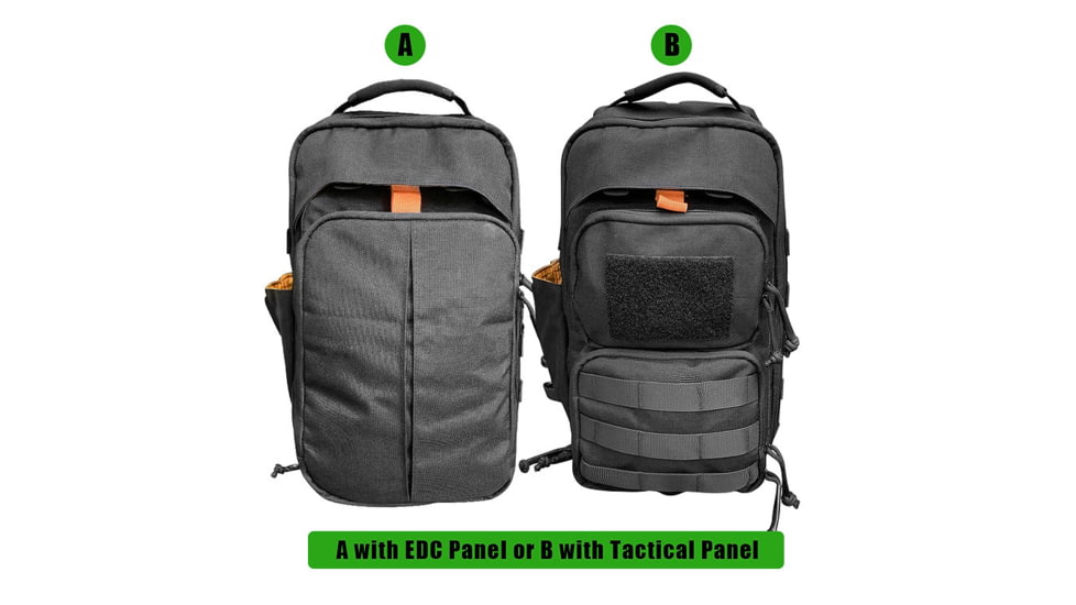 Roaring Fire DarkFire Modular Pack, Black, 13.78x9x3.54 inch, RF-Darkfire-BK