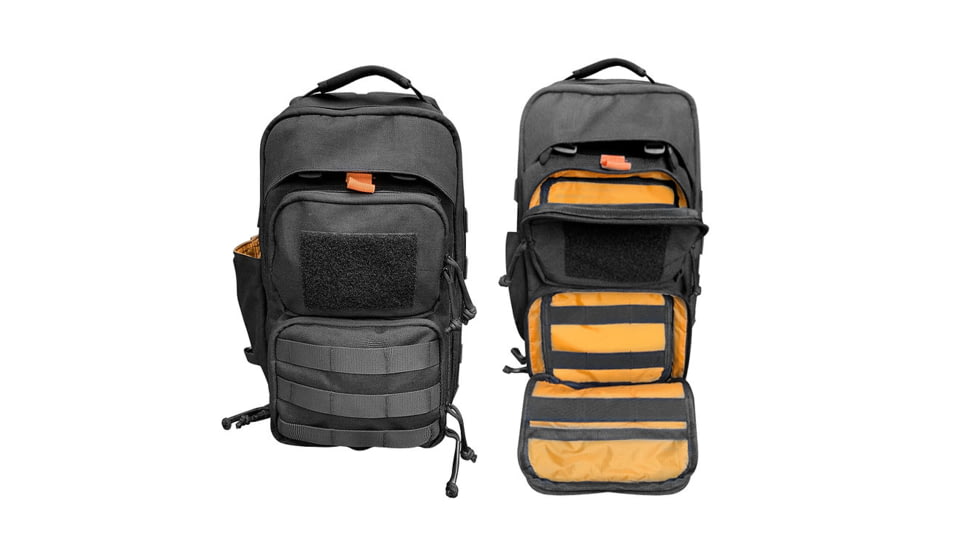 Roaring Fire DarkFire Modular Pack, Black, 13.78x9x3.54 inch, RF-Darkfire-BK