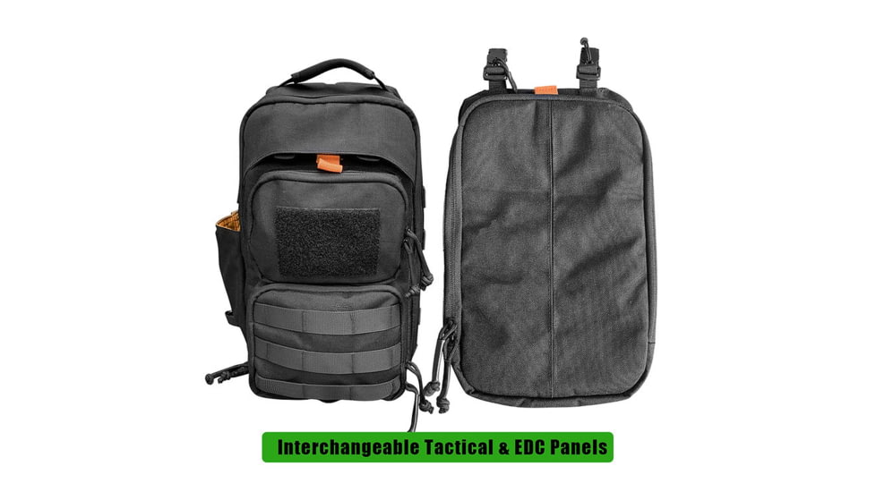 Roaring Fire DarkFire Modular Pack, Black, 13.78x9x3.54 inch, RF-Darkfire-BK