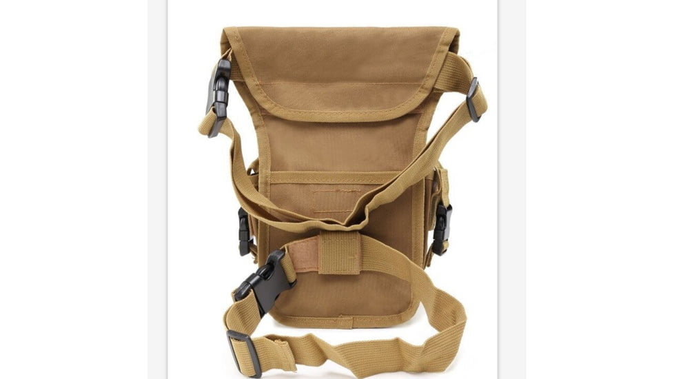 Roaring Fire Drop Leg Bag, Waist Pack, FDE, 5x11.8x6 inch, RF010 DT