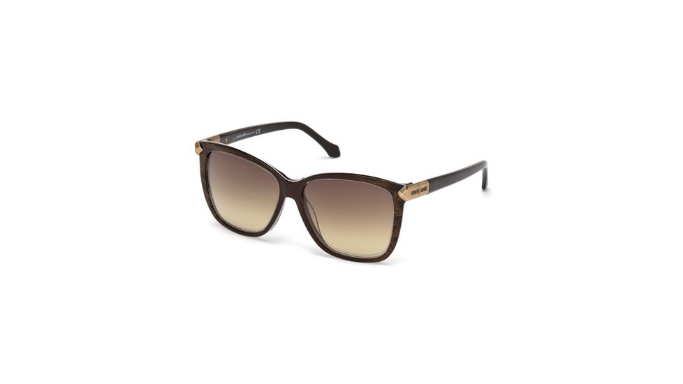 Roberto Cavalli RC902S Sunglasses - Dark Brown / Black Frame Color, Brown Mirror Lens Color