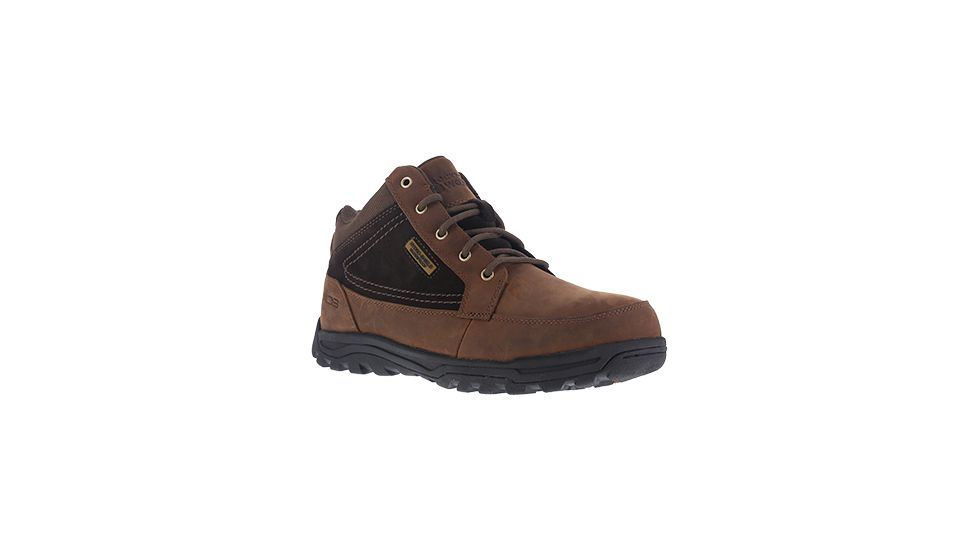 Rockport Mens Trail Technique Waterproof Moc Steel Toe Trail Hiker Boots, Brown, 10 RK6671-BROWN-10-MENS-M