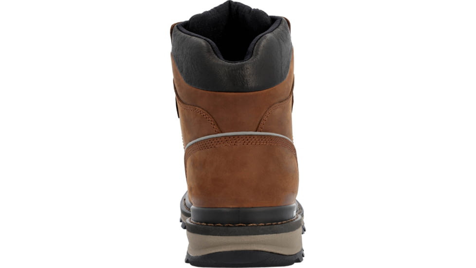 Rocky Boots Rams Horn Waterproof Composite Toe Work Boot - Mens, Crazy Horse, 12, Medium, RKK0388-M-12