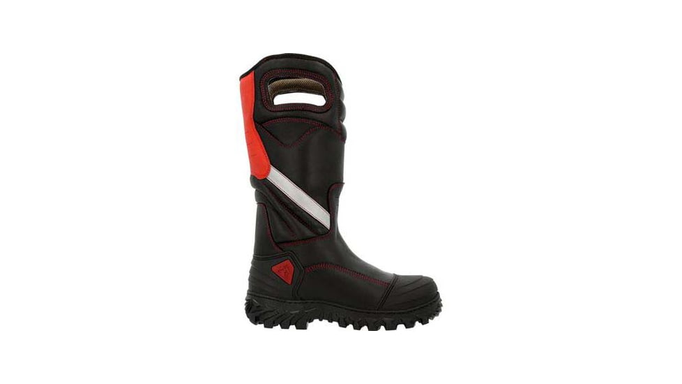Rocky Boots Rocky Code Red Structure Fire Boots - Mens, Black, 6.5 US, Extra Wide, RKD0087BK65EW