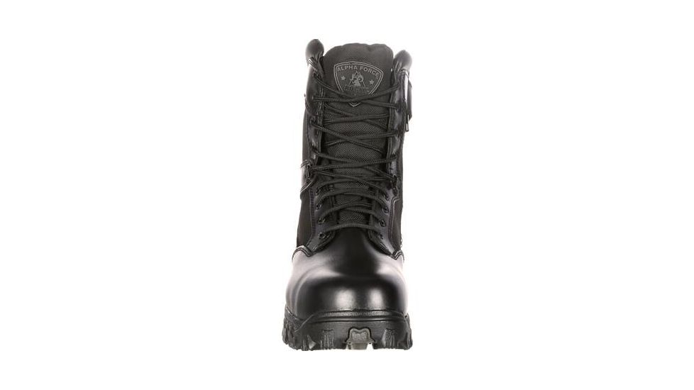 Rocky Boots Alpha Force Waterproof 400g Insulated Public Service Boot - RKYD011BK7M
