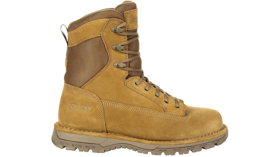 Rocky Boots Portland 8'' Coyote Brown Public Service Boot - RKD0069BN15M