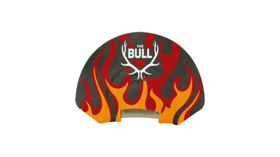 Rocky Mountain Hunting Calls Raptor, Red/Black Flame Print, 151